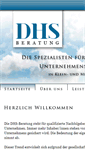 Mobile Screenshot of dhs-beratung.com